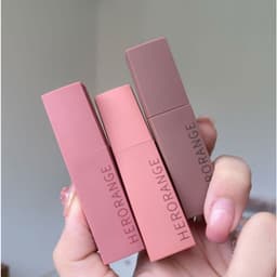 Son kem HERORANGE Matte Lip Color mềm mịn môi siêu mượt dành cho makeup trang điểm chuyên nghiệp - Hity Beauty 2