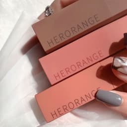 Son kem HERORANGE Matte Lip Color mềm mịn môi siêu mượt dành cho makeup trang điểm chuyên nghiệp - Hity Beauty 3