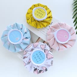 Túi Chườm Nóng Lạnh Mini Có Nắp Vặn, Túi Chườm Đá Họa Tiết Dễ Thương994 2