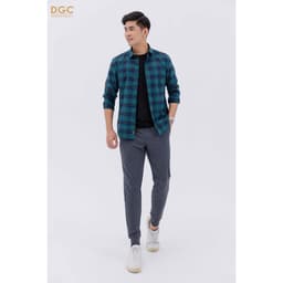 Áo sơ mi dài tay nam DGC Dáng suông Regular, Phong Cách Trẻ Trung Năng Động - SASDBC41M 5