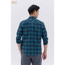 Áo sơ mi dài tay nam DGC Dáng suông Regular, Phong Cách Trẻ Trung Năng Động - SASDBC41M 4