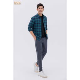 Áo sơ mi dài tay nam DGC Dáng suông Regular, Phong Cách Trẻ Trung Năng Động - SASDBC41M 6