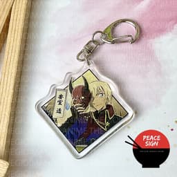 (mua 1 tặng 1) Móc khóa DETECTIVE CONAN ver YOKAI - Thám Tử Lừng Danh mica anime độc đáo conan kid amuro haibara 4