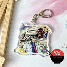 (mua 1 tặng 1) Móc khóa DETECTIVE CONAN ver YOKAI - Thám Tử Lừng Danh mica anime độc đáo conan kid amuro haibara 5