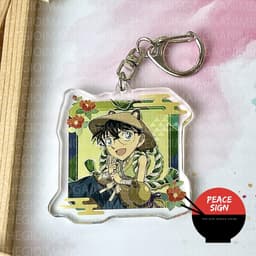 (mua 1 tặng 1) Móc khóa DETECTIVE CONAN ver YOKAI - Thám Tử Lừng Danh mica anime độc đáo conan kid amuro haibara 6