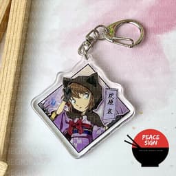 (mua 1 tặng 1) Móc khóa DETECTIVE CONAN ver YOKAI - Thám Tử Lừng Danh mica anime độc đáo conan kid amuro haibara 9