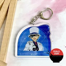 (mua 1 tặng 1) Móc khóa CONAN THÁM TỬ LỪNG DANH ver SAO BĂNG in hình anime chibi mica trong acrylic dễ thương 3