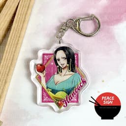 (mua 1 tặng 1) Móc khóa ONE PIECE ĐẢO HẢI TẶC ver THOI LƯƠNG THỰC in hình anime chibi mica zoro sanji luffy nami law 9