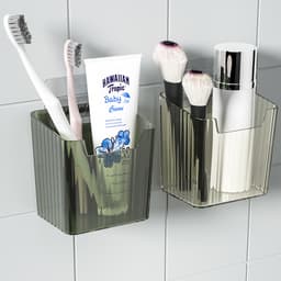 Hộp Nhựa Đựng Hành Tỏi, Hoa Qủa Để Tủ Lạnh Có Móc Dán Treo Tường 6