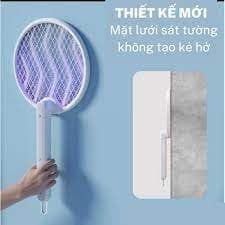 Vợt Bắt Muỗi Thông Minh Gấp Gọn 2 In 1 - Đèn Bắt Muỗi Tự Động Ban Đêm 6