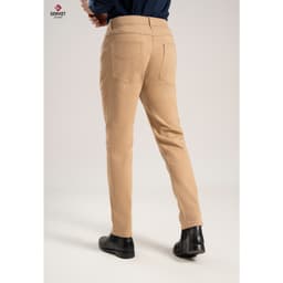 [ẨN] Quần Kaki Nam GENVIET Dáng Col Đứng, Quần Tây Nam Vải Kaki Cotton, Phom Đứng Trẻ Trun 8142 5