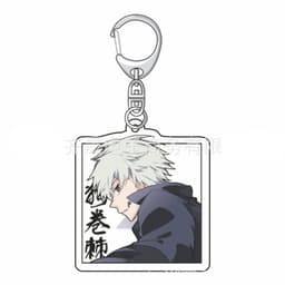 (mua 1 tặng 1) (VUÔNG CHỮ) Móc khóa JUJUTSU KAISEN Chú Thuật Hồi Chiến in hình anime chibi mica trong acrylic xinh xắn 6