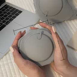 Gối bơm hơi tự động,gối chữ U,gối du lịch,gối bơm hơi,không cần thổi miệng,gấp gọn tiện mang theo 7