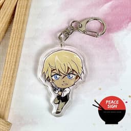 (mua 1 tặng 1) Móc khóa DETECTIVE CONAN ver HÀNH ĐỘNG Movie 26 Thám Tử Lừng Danh mica trong acrylic anime độc đáo 2