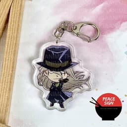 (mua 1 tặng 1) Móc khóa DETECTIVE CONAN ver HÀNH ĐỘNG Movie 26 Thám Tử Lừng Danh mica trong acrylic anime độc đáo 5