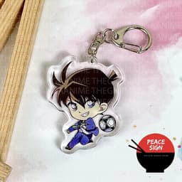 (mua 1 tặng 1) Móc khóa DETECTIVE CONAN ver HÀNH ĐỘNG Movie 26 Thám Tử Lừng Danh mica trong acrylic anime độc đáo 8