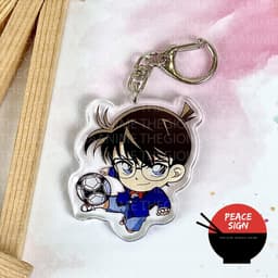 (mua 1 tặng 1) Móc khóa DETECTIVE CONAN ver HÀNH ĐỘNG Movie 26 Thám Tử Lừng Danh mica trong acrylic anime độc đáo 7