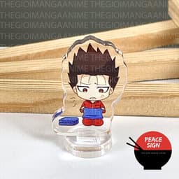 (mua 1 tặng 1) (PIJAMA) Standee 3CM mini BLUE LOCK tượng acrylic anime mica chibi mô hình trang trí nagi bachira reo 3