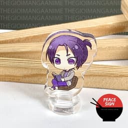 (mua 1 tặng 1) (PIJAMA) Standee 3CM mini BLUE LOCK tượng acrylic anime mica chibi mô hình trang trí nagi bachira reo 5
