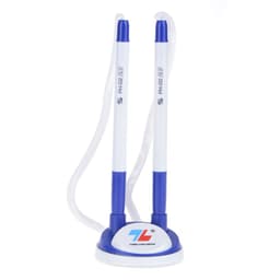 Bộ 2 cây Bút đế cắm để bàn Thiên Long PH-02 - Bút có dây để bàn cố định mực xanh chính hãng 100% 1