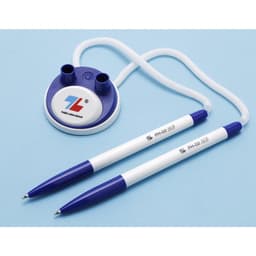 Bộ 2 cây Bút đế cắm để bàn Thiên Long PH-02 - Bút có dây để bàn cố định mực xanh chính hãng 100% 6