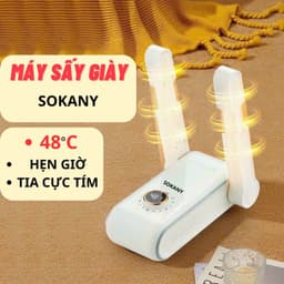 Máy sấy giày Sokany đa năng khử trùng, khử mùi giày tất, găng tay bằng tia cực tím loại cao cấp, Siêu nhanh khô 1