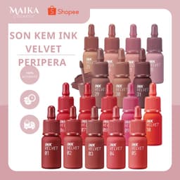 [Sale lỗ]Son Peripera Ink Velvet Nude Brew 1
