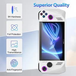 [Ảnh Thật] Kính CL Máy Game ASUS ROG ALLY/ ALLY X 7.0" 2024 Trong Suốt Cường Lực 2.5D Phủ Nano 3