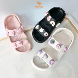 Dép Quai Hậu Cho Bé Gái KanKanStore Xăng Đan Bánh Mì Có Quai Trẻ Em KA64 1