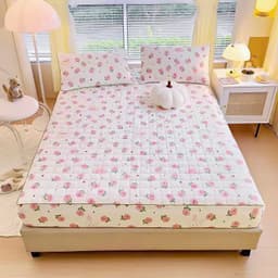 ga giường trần bông vải đũi sơ đậu nành không kèm gối hàng nhập khẩu team mác chính hãng 2