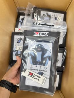 Túi ZDK mini, Túi treo đầu xe máy đựng điện thoại, thiết kế mới có lỗ sạc, 2 lớp hỗ trợ thoát nhiệt 10