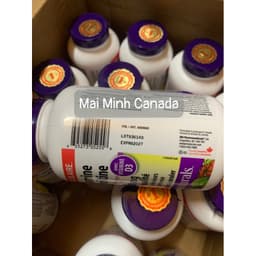 Viên uống hỗ trợ xương khớp Glucosamine Chondroitin + MSM Webber Naturals Canada 2