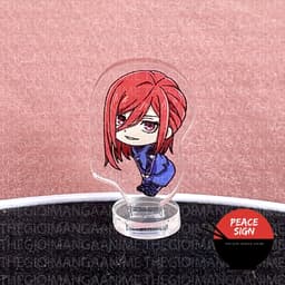 (mua 1 tặng 1) (NGOÁY MÔNG) Standee 3CM mini BLUE LOCK acrylic anime mica chibi mô hình trang trí nagi bachira isagi rin 7