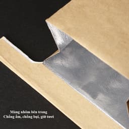 Túi ziplock kraft gấp đáy đứng đựng trà, hạt, thực phẩm, 1 túi/sp - HVL TEA 3