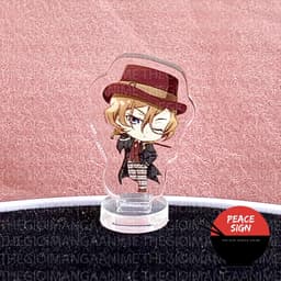 (3CM) Mô hình standee BUNGOU STRAY DOGS ver LỊCH LÃM Văn Hào Lưu Lạc tượng mica acrylic anime in hình chibi trang trí 2