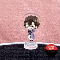 (3CM) Mô hình standee BUNGOU STRAY DOGS ver LỊCH LÃM Văn Hào Lưu Lạc tượng mica acrylic anime in hình chibi trang trí 4