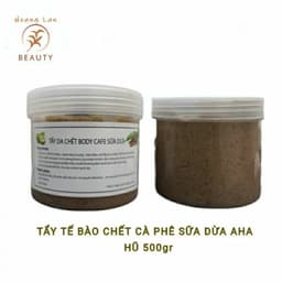 TẨY TẾ BÀO CHẾT BODY CAFE SỮA DỪA AHA 500GR 1