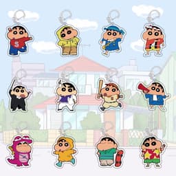 Móc khoá mini cậu bé bút chì - Móc khoá shinosuke cậu bé bút chì dễ thương cute, thiết kế miễn phí theo yêu cầu 3
