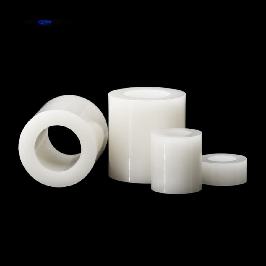 Vòng Đệm Tròn Bằng Nhựa, Long Đen Nhựa Nhiều Kích Thước, Set 10 cái
