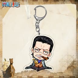 (mua 1 tặng 1) Móc khóa ONE PIECE ver NGỒI Đảo hải tặc mica trong acrylic in hình anime chibi quà tặng độc đáo 5