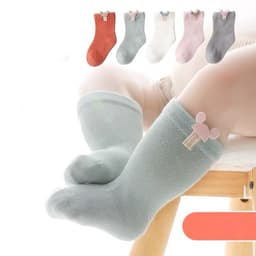 Set 10 Đôi Tất Trẻ Em Sơ Sinh Quả Dâu Cotton Chống Trơn Trượt Cho Bé Trai, Bé Gái Đi Cực Xinh SS68 6