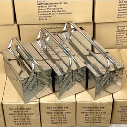 Thùng đồ nghề inox 3 tầng 5 ngăn Chất liệu cao cấp 3