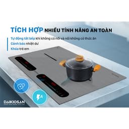 Bếp từ đôi Daikiosan DKT-200006 công suất 4000W Hàng Chính Hãng 3