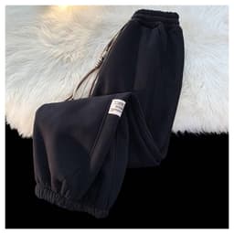 Quần Jogger Nỉ Bông Thu Đông APT Unisex Quần Dài Bo Gấu Chất Liệu Nỉ Bông Dày Dặn Ấm Áp 6