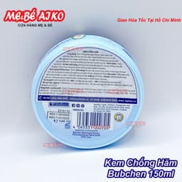 [Mẫu Mới] Kem chống hăm Bubchen 150ml chính hãng Đức 2