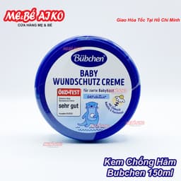 [Mẫu Mới] Kem chống hăm Bubchen 150ml chính hãng Đức 1