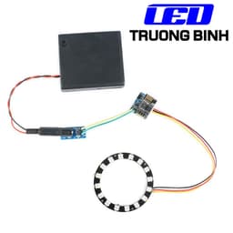 ESP8266 ESP-01 ESP-01S MODULE ĐIỀU KHIỂN ĐÈN LED FULL MÀU WS2812B 5V HỖ TRỢ DIY ARDUINO 7