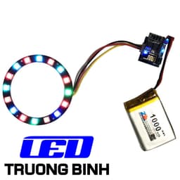 ESP8266 ESP-01 ESP-01S MODULE ĐIỀU KHIỂN ĐÈN LED FULL MÀU WS2812B 5V HỖ TRỢ DIY ARDUINO 5