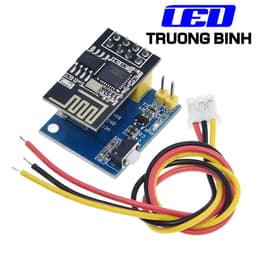 ESP8266 ESP-01 ESP-01S MODULE ĐIỀU KHIỂN ĐÈN LED FULL MÀU WS2812B 5V HỖ TRỢ DIY ARDUINO 2