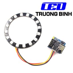 ESP8266 ESP-01 ESP-01S MODULE ĐIỀU KHIỂN ĐÈN LED FULL MÀU WS2812B 5V HỖ TRỢ DIY ARDUINO 6